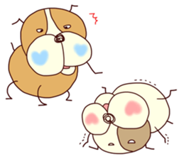 heart bull sticker #3667563