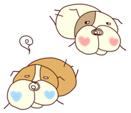 heart bull sticker #3667564