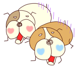 heart bull sticker #3667568