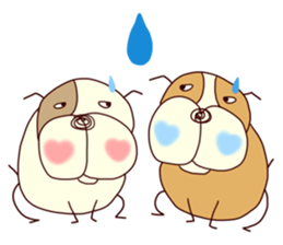 heart bull sticker #3667570