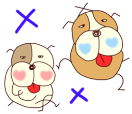 heart bull sticker #3667574