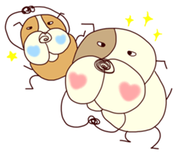 heart bull sticker #3667576