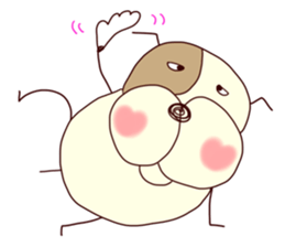 heart bull sticker #3667577