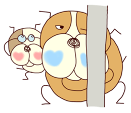 heart bull sticker #3667582