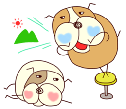 heart bull sticker #3667583