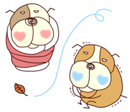 heart bull sticker #3667584