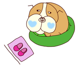 heart bull sticker #3667587