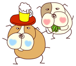 heart bull sticker #3667589