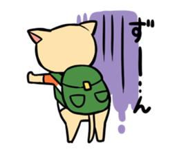 Cats and train sticker #3667659