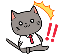 Cats and train sticker #3667665