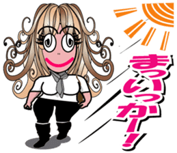 marshmallow girl ATSUKO sticker #3667726