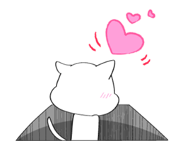 cute cat in the hole2 sticker #3667910