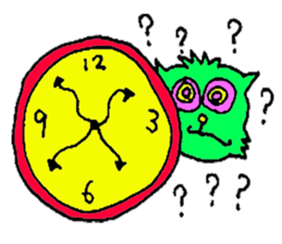 GREEN CAT PYUNTA sticker #3668121