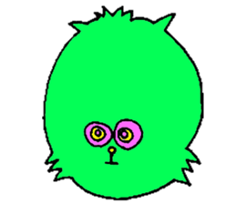 GREEN CAT PYUNTA sticker #3668141