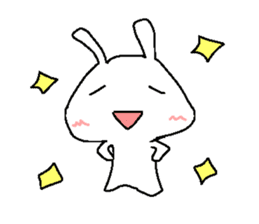 Cute rabbit cute rabbit sticker #3668378