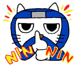 Card gamer NINJA CAT Sticker sticker #3668418