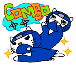 Card gamer NINJA CAT Sticker sticker #3668420