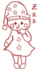 Girl of crayons. World Edition sticker #3668787