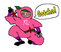 Ninja pon sticker #3668929