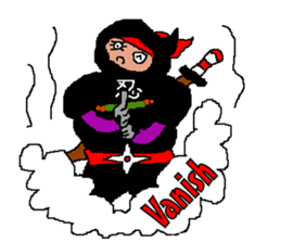 Ninja pon sticker #3668941