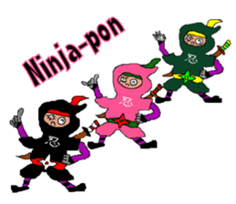 Ninja pon sticker #3668950