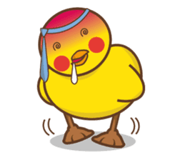 Chick of Peach sticker #3669075