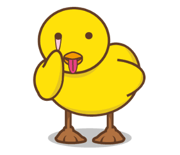 Chick of Peach sticker #3669091