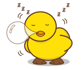 Chick of Peach sticker #3669094