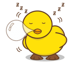 Chick of Peach sticker #3669094