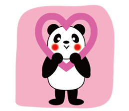 Placard Panda sticker #3669172