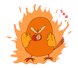 Piegii of the parakeet which sulked sticker #3669377