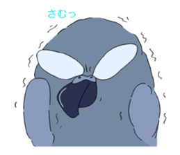 Piegii of the parakeet which sulked sticker #3669383