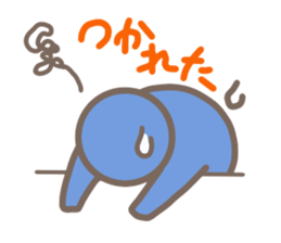 Cute human pictogram sticker #3669413