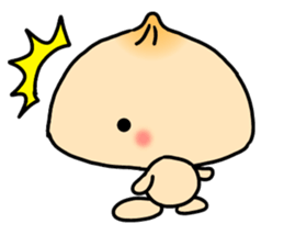 Meat bun sticker sticker #3670555