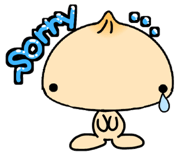 Meat bun sticker sticker #3670563