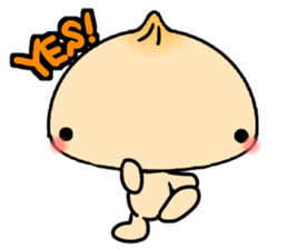 Meat bun sticker sticker #3670567
