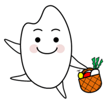 Rice-chan Sticker sticker #3671314