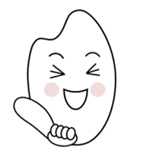 Rice-chan Sticker sticker #3671334