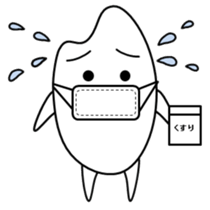 Rice-chan Sticker sticker #3671350