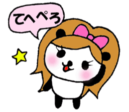 Gal panda sticker #3671437