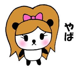 Gal panda sticker #3671447