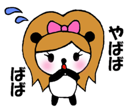 Gal panda sticker #3671449