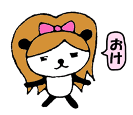 Gal panda sticker #3671453