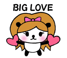 Gal panda sticker #3671466
