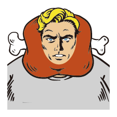 The diet by American comics