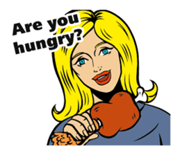 The diet by American comics sticker #3671491