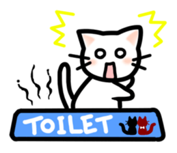 Unfortunate cat sticker #3671657