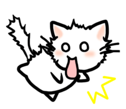 Unfortunate cat sticker #3671661