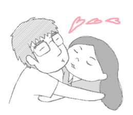 Daily life of the couple2 sticker #3671837