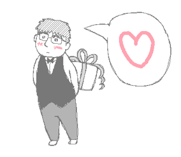 Daily life of the couple2 sticker #3671861